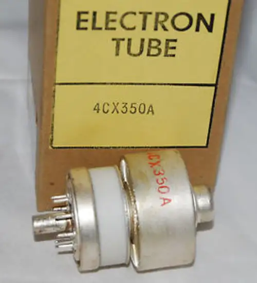 4Cx350A 8321 Amperex Ham Radio Transmitter Eimac Tube Valve