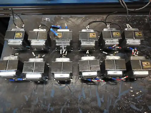 (12) Edwards 599Y Transformer Single Phase 240V-24V 40 Va 50/60 Hz