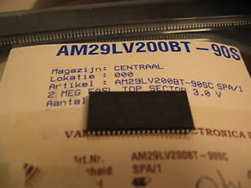 Qty: 51 Units P/N Am29Lv200Bt-90S Ic Amd 2Mb (256 K X 8-Bit/128 K X 16-Bit) Cmos