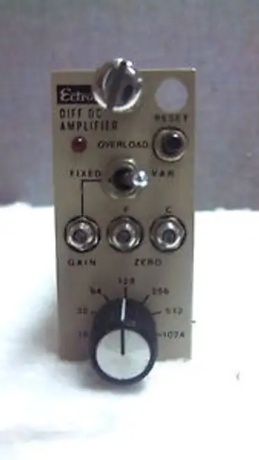 Ectron Differential Dc Amplifier 418Aipuy-5-M825 Surplus 418Aipuy5M825