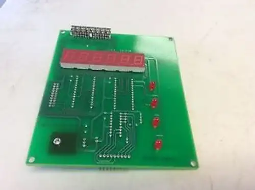 Frontier Micro Controls Goe 2100 L Batch Controller Board Readout 2100-L 2100L