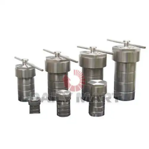 Kh-100Ml Autoclave Hydrothermal Synthesis Reactor Kettle Teflon Chamber