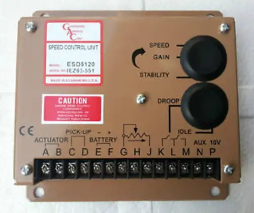Esd5120 Electronic Engine Speed Controller Governor Generator Genset Parts