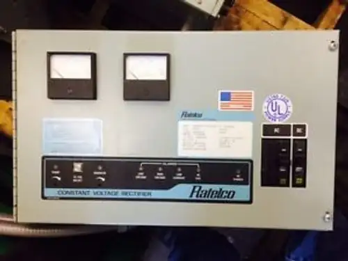 Ratelco Fc2425 Constant Voltage Rectifier 102B-3503-00 24Vdc 25A Output
