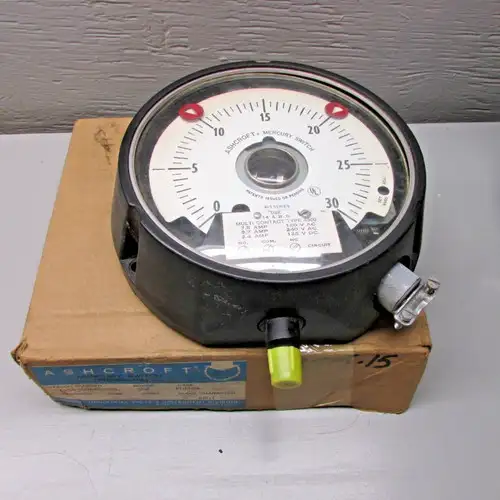 Ashcroft 61-S4360A20-02L Pressurre Switch
