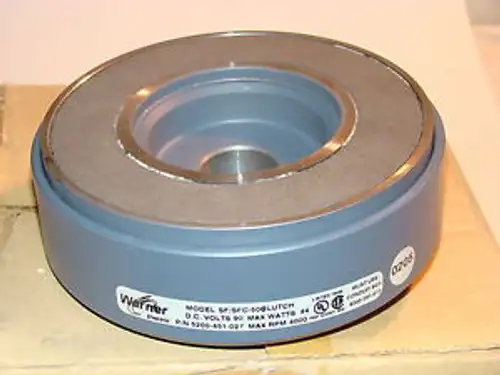 New Warner Electric Model S/Fsfc-50Clutch P/N 5200-451-027 90Vdc Bin 62