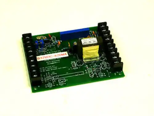 Rapid Power Technologies A9-9836 Board A99836 0/12Vdc=4/20Ma