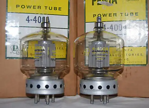 4-400A Qb4/1100Ga Rs1002A Transmitting Tube Valve 110Mhz 400W Penta Dc:9105 X2Pc