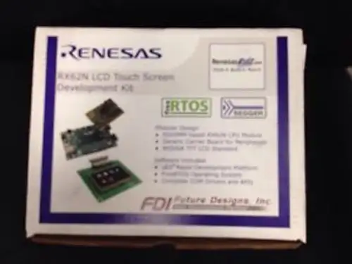 Renesas Dk-47Wqt-Rx62N Rx62N Lcd Touch Screen Development Kit