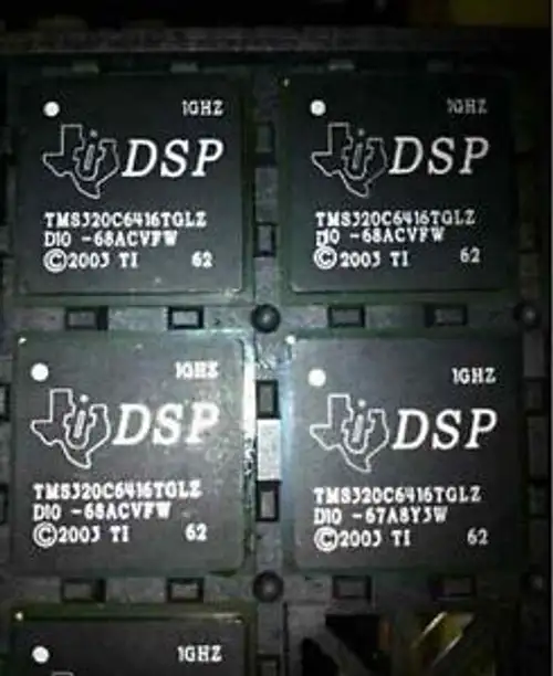 Tms320C6416Tglz 1Ghz Cpu 133 Mhz Emifa By Texas Instruments
