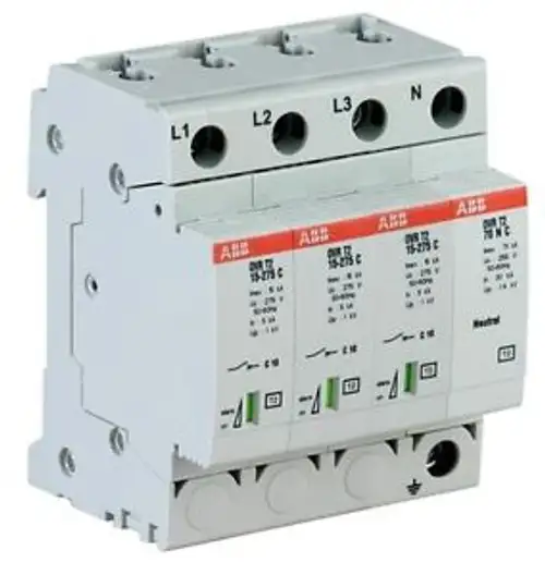 Abb Surge Protective Device Ovr T1+2 3L 7-275S P 2Ctb815101R4000