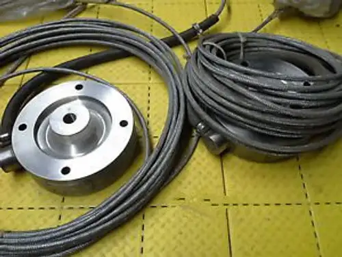 Kelk Flat Round Style Load Cell D1013-1 Rated 10 000Lbs W/Lead Nnb 2