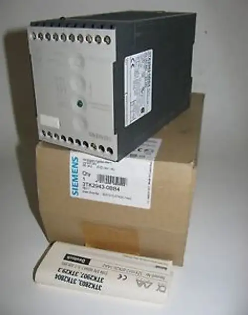 Siemens Safety Delay Control Module 3No 24Vdc 3Tk2943-0Bb4