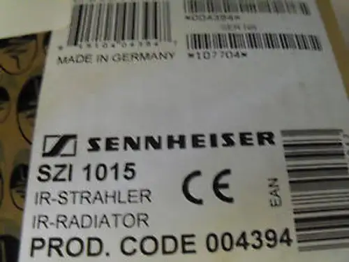 Szi-1015 Sennheiser Infrared Emitter
