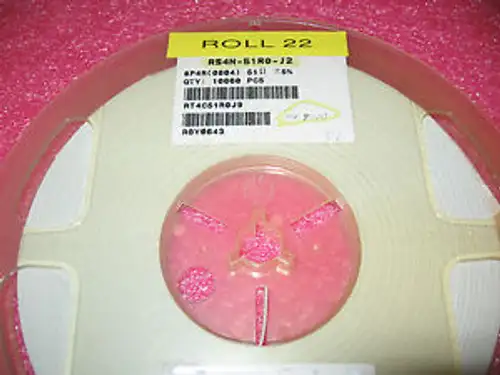 Qty: 8000 Units P/N Rs4N-51R0-J2 Resistor 51 Ohm 5% 0804 8P4R Smd