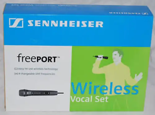 Sennheiser Wireless Microphone Uhf Presentation Set port Fp35Ceu Fp-35C-Eu