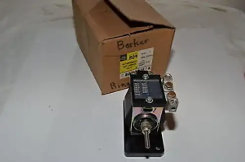 New Allen-Bradley Cat No. 809-Ao3E Instantaneous Trip Current Relay