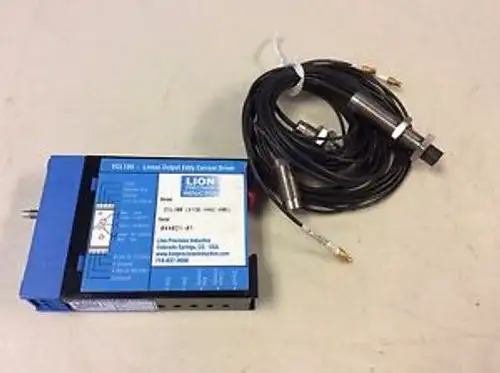 Lion Precision Ecl100 Ecl 100 Driver Linear Output Eddy Current S12B-1Khz-Xme