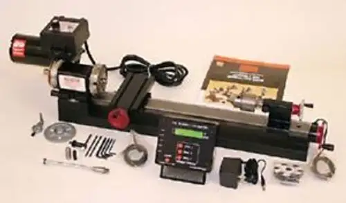 Sherline 4400A-Dro Or Metric 4410A-Dro - 17 Lathe With Factory Installed Dro