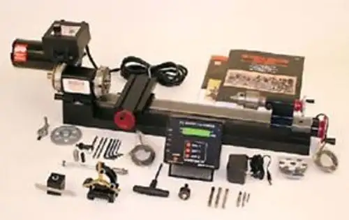 Sherline 4400B-Dro Or Metric 4410B-Dro - 17 Lathe With Factory Installed Dro