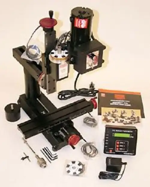 Sherline 2000-Dro Or Metric 2010-Dro Mini Mill /Micro Mill Made In The Usa