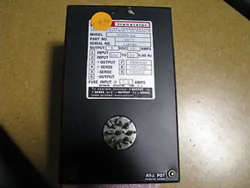 Abbott Transistor Labs Power Supply Vn50D-5A Nsn: 6130-01-024-5951 # 18072