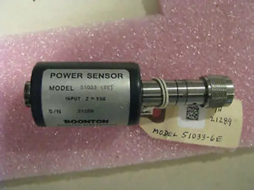 BOONTON ELECTRONICS POWER SENSOR MODEL # 51033-6E NSN: 5961-01-353-6222