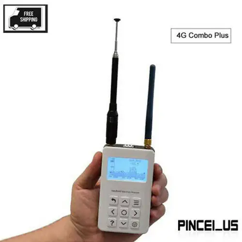 4G Combo Plus Spectrum Analyzer 4G Signal Full Band 50Khz-960Mhz & 240-4000Mhz