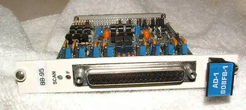Tarjeta de entrada analógica Optim Megadac Ad-1 808Fb-1