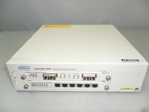 Spirent Smartbits 600 Performance Analysis Smb-0600 W/ Lan-3310A Lan-3101A