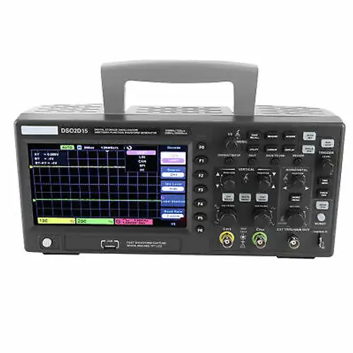 Ds02D15 150Mhz 8M(2Ch) Osciloscopio Digital De Almacenamiento 1Gsa/S Con Fuente De Señal