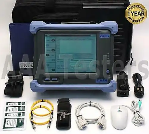 Exfo Ftb-300 Ftb-5503 Sm Pmd Polarization Mode Dispersion Analyzer Ftb5500