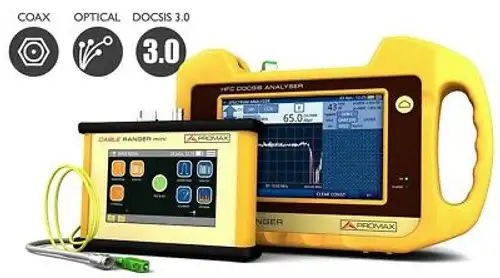 Analizzatore Promax Cable Ranger ibrido fibra-coassiale Docsis 3.0/3.1/Hfc