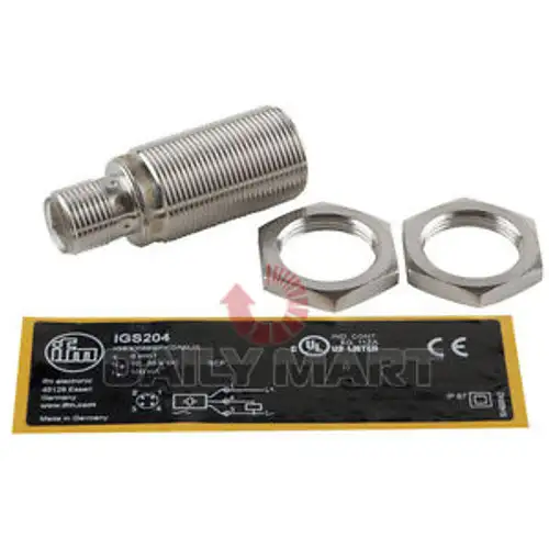 IFM IGS204 INDUCTIVE PROXIMITY SENSOR BARREL