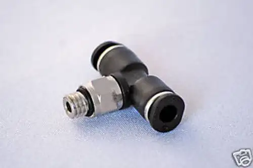 10 MINI One Touch Fittings Branch T 5/32OD - 10-32 UNF