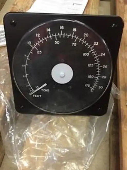 Yokogawa 0-175 Tons 0-30 Feet Db16 Dc Ammeter (h3)