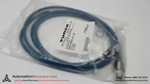 TURCK RJ45S FKSDED 441-2M ETHERNET CONNECTOR FEMALE 4 POLE DOUBLE END