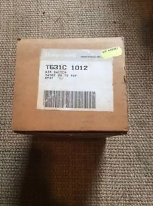 Honeywell T631C 1012 Air Switch Range: 20-90F Spdt