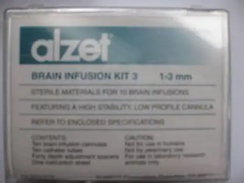 alzet Brain Infusion Kit 3 1-3mm 0008851 10ct/kit