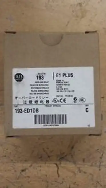 Allen Bradley 193-Ed1Db Overload Relay 0R