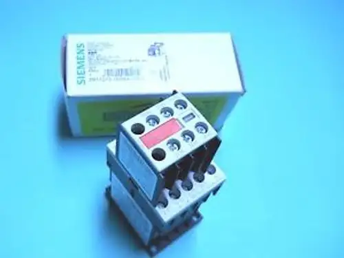 SIEMENS 3RT1015-1BB44-3MA0 CONTACTOR 7A 24VDC 2 NO 2 NC