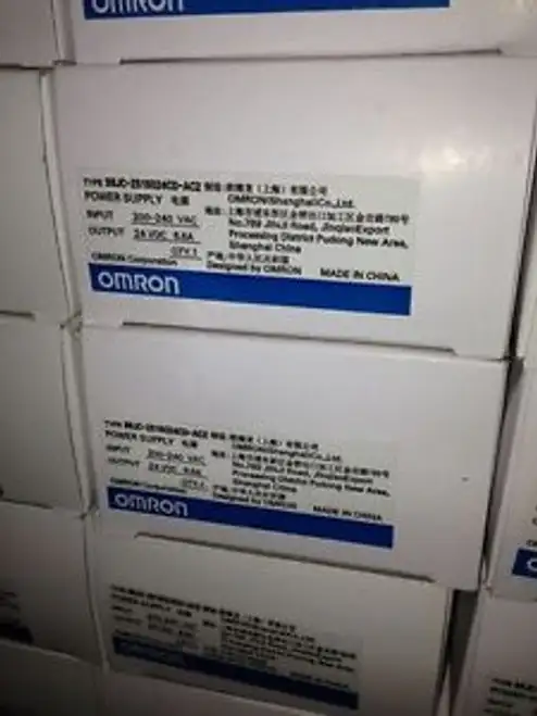 Omron S8JC-ZS15024CD-AC2 Power Supply input 200-240VAC output 24VDC/150W (6.5A)