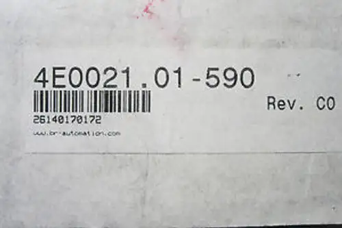 NEW B & R 4E0021.01-590 KEYPAD MODULE 4E002101590