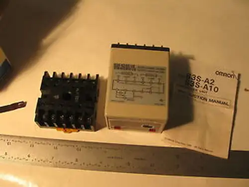 Omron S3S-A2/B2-US & A10/B10 Dual Control Unit 20/100mA 120VAC Supply