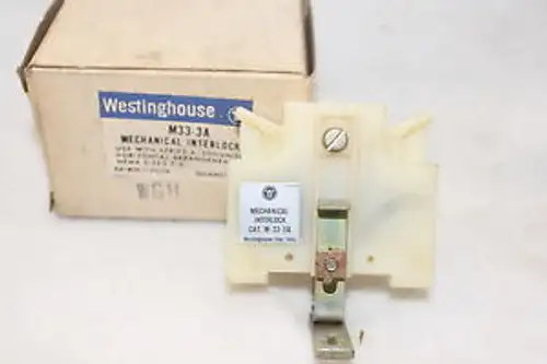 New WESTINGHOUSE M33-3A MECHANICAL INTERLOCK (59)