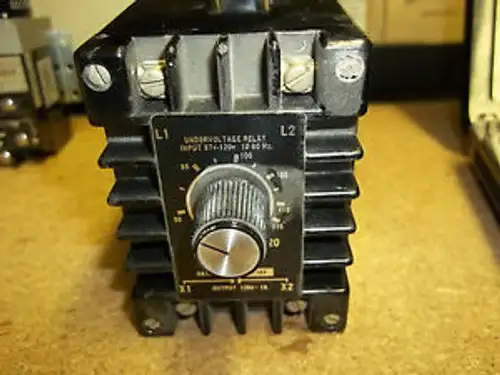 Furnas 947SA11AF Undervoltage Relay 87 V-120V 60 Hz Old Stock