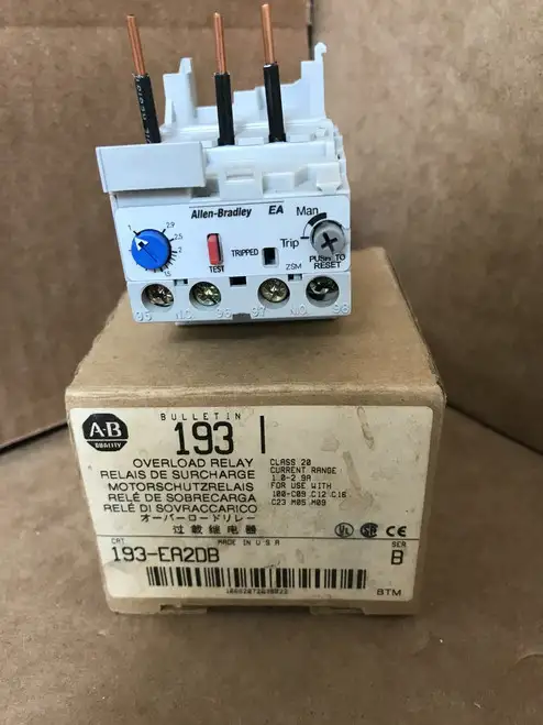 Allen Bradley 193-Ea2Db Overload Relay