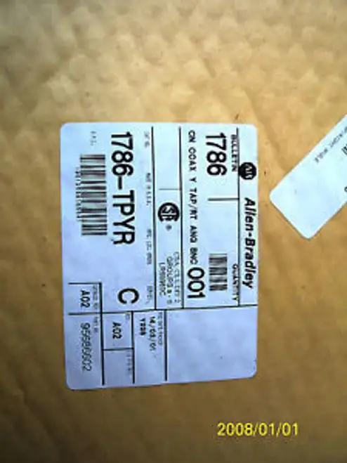 Allen Bradley Connector Right Angle Y Tap 1786-Tpyr
