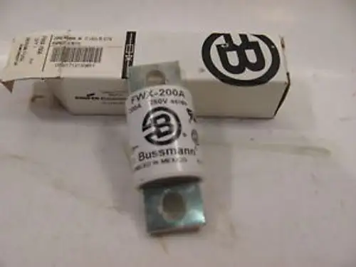 BUSS FWX-200A 200 amp 250 volt AC DC FUSE