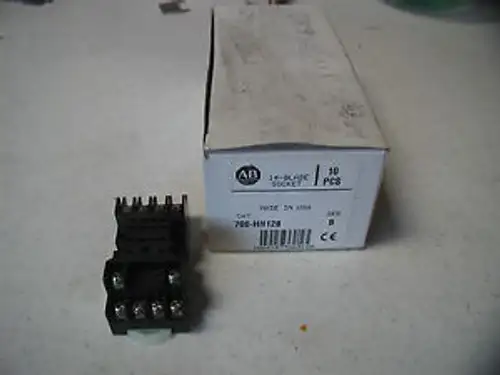 Allen Bradley Relay Socket 700-Hn128 Of 7 Sockets